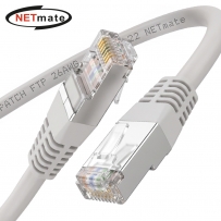 강원전자 넷메이트 CAT.5E FTP 랜 케이블 0.3m NMC-F5003