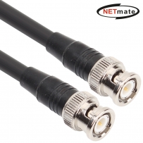 강원전자 넷메이트 5C-HFBT BNC-BNC 동축 케이블(동복강선/4합/75ohm) 10m NMC-HFBT10