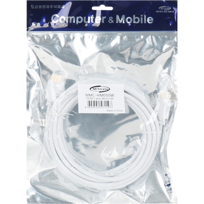 강원전자 넷메이트 4K 60Hz HDMI 2.0 케이블 5m NMC-HM050W