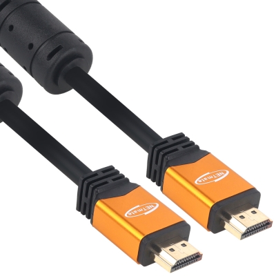 강원전자 넷메이트 8K 60Hz HDMI 2.0 Gold Metal 케이블 5m NMC-HQ05Z