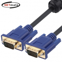강원전자 넷메이트 RGB 3+4 모니터 케이블 4m (블랙) NMC-R40E