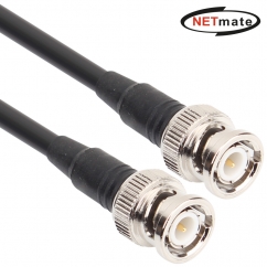 강원전자 넷메이트 RG-58 BNC-BNC 고주파 동축 케이블(주석도금 연동선/5합/50ohm) 20m NMC-RG5820