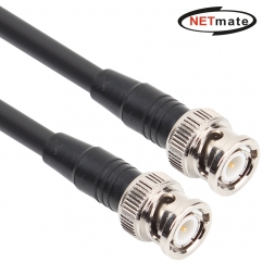 강원전자 넷메이트 RG-59 BNC-BNC 고주파 동축 케이블(주석도금 연동선/6합/75ohm) 3m NMC-RG5903