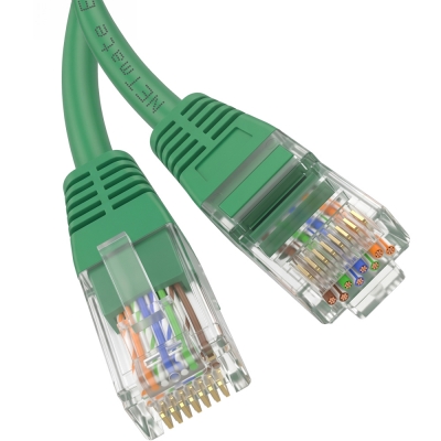 강원전자 넷메이트 CAT.6 UTP 랜 케이블 3m, 그린 NMC-U603GN