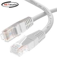 강원전자 넷메이트 CAT.6 UTP 랜 케이블 3m, 그레이 NMC-U630G