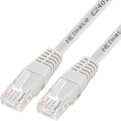 강원전자 넷메이트 CAT.6 UTP 랜 케이블 5m, 그레이 NMC-U650G
