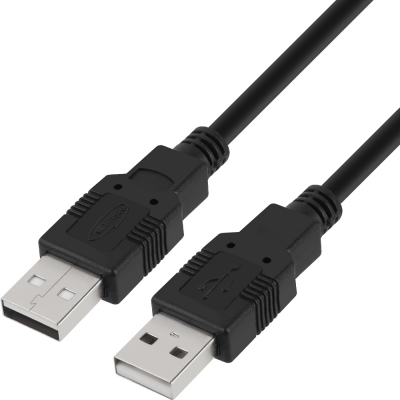 강원전자 넷메이트 USB2.0 AM-AM 케이블 1m (블랙) NMC-UA210BK