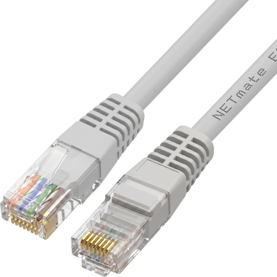 강원전자 넷메이트 CAT.6 UTP 랜 케이블 30m, 그레이 NMC-US6300