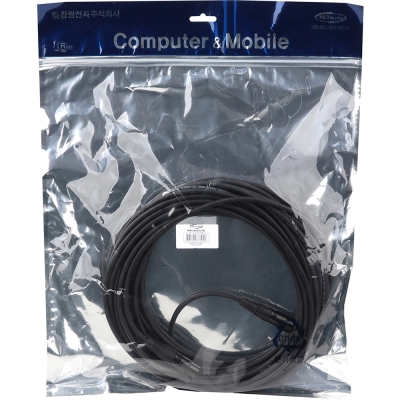 강원전자 넷메이트 XLR 캐논 마이크 연장 케이블 15m NMC-XLR15FB