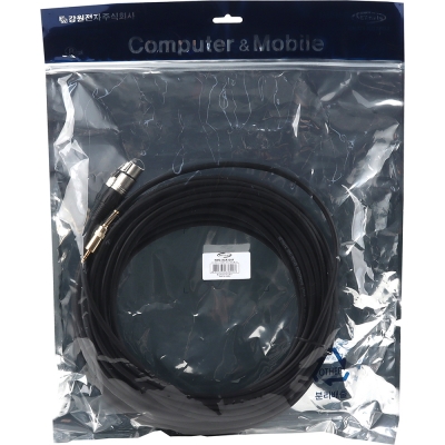 강원전자 넷메이트 XLR 캐논(F)-스테레오 마이크 케이블 20m NMC-XLR320F