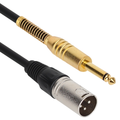 강원전자 넷메이트 XLR 캐논(M)-TS(5.5 Mono) 마이크 케이블 20m NMC-XLR520M