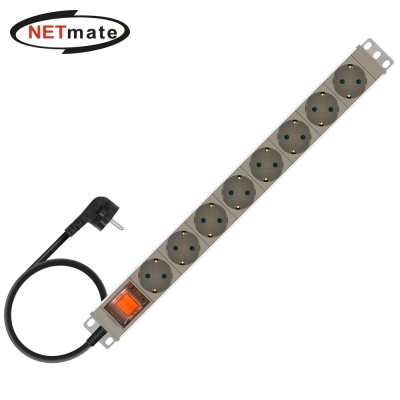강원전자 넷메이트 알루미늄 SAFE 멀티탭 8구 접지 1.5m NMP-AM0815