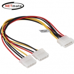 강원전자 넷메이트 IDE 4핀 전원 Y 케이블 NMP-PY01N