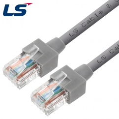 LS전선 CAT.5E UTP 랜 케이블 0.5m (그레이) NMX-LS505G
