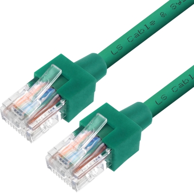 LS전선 CAT.5E UTP 랜 케이블 1.5m (그린) NMX-LS515GN