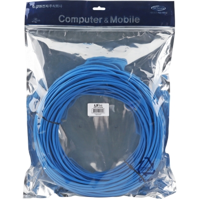LS전선 CAT.5E UTP 랜 케이블 50m (블루) NMX-LS5500BL