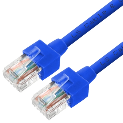 LS전선 CAT.5E UTP 랜 케이블 5m (블루) NMX-LS550BL