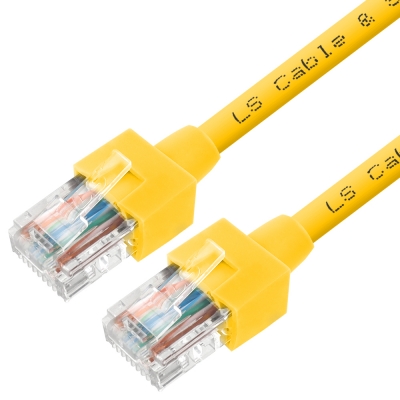 LS전선 CAT.5E UTP 랜 케이블 5m (옐로우) NMX-LS550Y