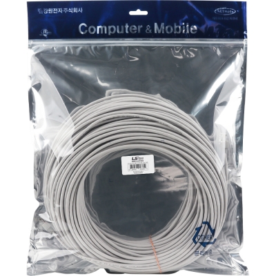 LS전선 CAT.5E UTP 랜 케이블 70m (그레이) NMX-LS5700G