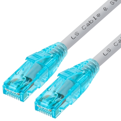 LS전선 CAT.6 UTP EZ 플러그 랜 케이블 3m (그레이) NMX-LS630G