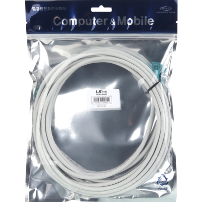 LS전선 CAT.6 UTP 랜 케이블 5m, 그레이 NMX-LS650G