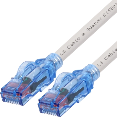 LS전선 CAT.6A Ultra Super Slim USS 케이블 0.5m (그레이) NMX-LS6AUSS05G