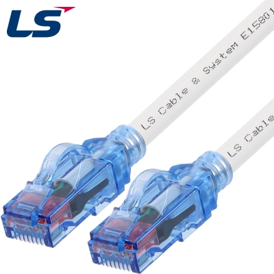 LS전선 CAT.6A Ultra Super Slim USS 케이블 15m (화이트) NMX-LS6AUSS150WH