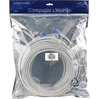 LS전선 CAT.6A Ultra Super Slim USS 케이블 50m (그레이) NMX-LS6AUSS500G