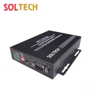 솔텍 RS232/422/485 시리얼 광 컨버터, SFP 1슬롯 SFC100-SE