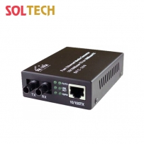 솔텍 이더넷 멀티모드 광 컨버터, ST / 2km SFC200-STM