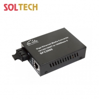 솔텍 기가비트 이더넷 싱글모드 광 컨버터, SC / 10km SFC2000-TL20