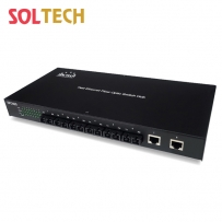 솔텍 2포트 스위칭 허브, SC 싱글모드 6포트(20km) SFC400-SCS6